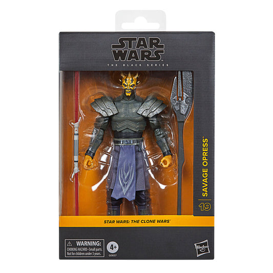 Figura de Hasbro Star Wars: La Guerra de los Clones Savage Opress de 15 cm