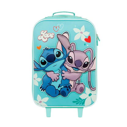 Karactermania Mala Trolley Disney Stitch Love 3D trolley suitcase