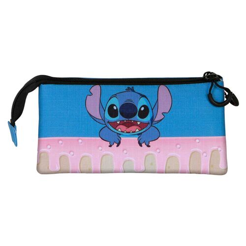 Karactermania Estojo Disney Stitch Cake triple pencil case