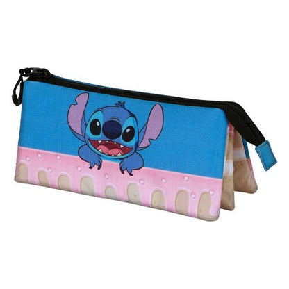 Karactermania Estojo Disney Stitch Cake triple pencil case