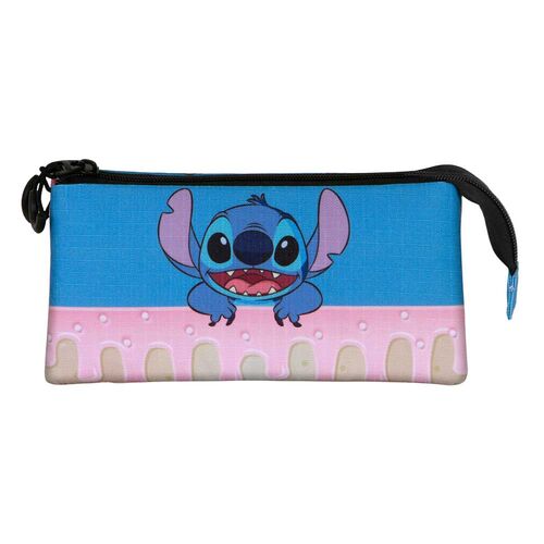 Karactermania Estojo Disney Stitch Cake triple pencil case