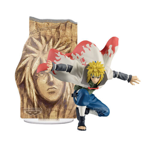 Banpresto Figura Naruto Shippuden Minato Namikaze Panel Espectáculo 15cm