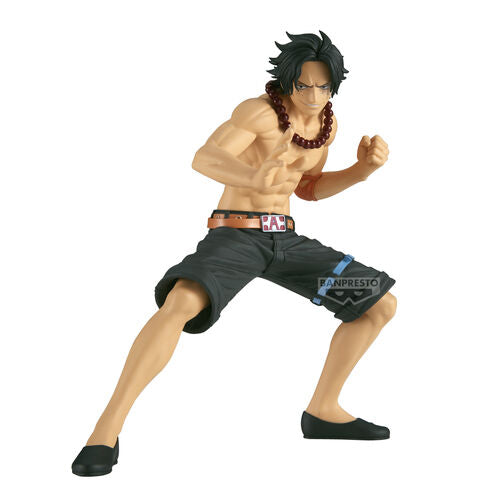 Figura Banpresto One Piece Portgas D. Ace Battle Record de 13 cm