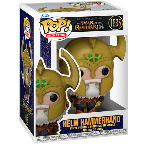 * PRÉ-RESERVA * Funko POP! Animation The Lord of the Rings The War of the Rohirrim Helm Hammerhand #1835