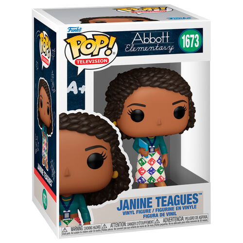 * PRÉ-RESERVA * Funko POP! Television Abbott Elementary Janine Teagues #1673