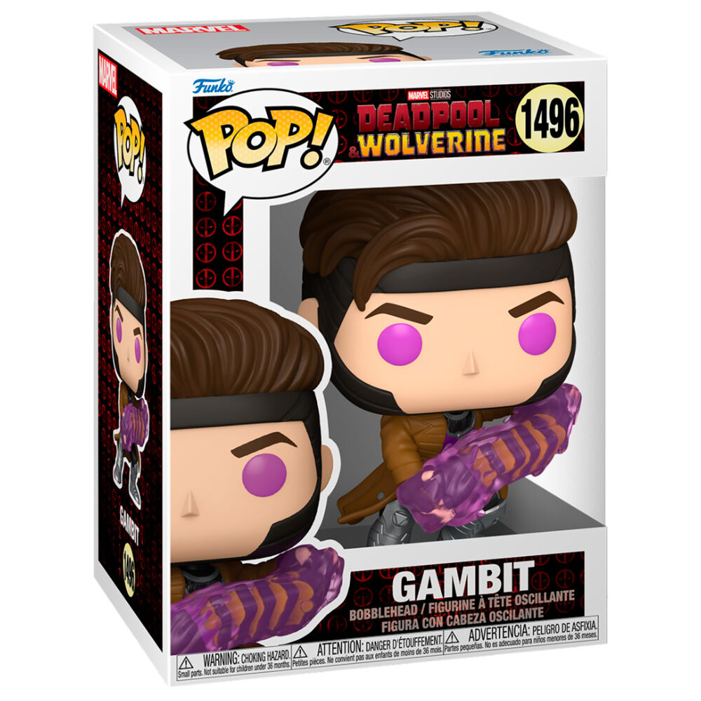 Funko POP! Marvel Deadpool & Wolverine Gambit #1496