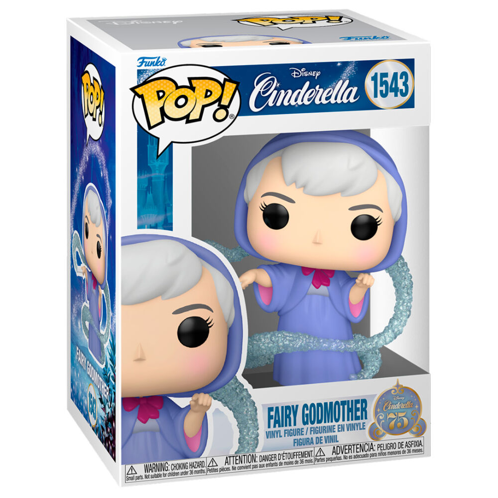 * PRÉ-RESERVA * Funko POP! Disney Cinderella 75th Anniversary Fairy Godmother #1543