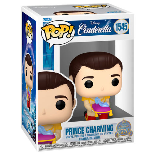 * PRÉ-RESERVA * Funko POP! Disney Cinderella 75th Anniversary Prince Charming #1545