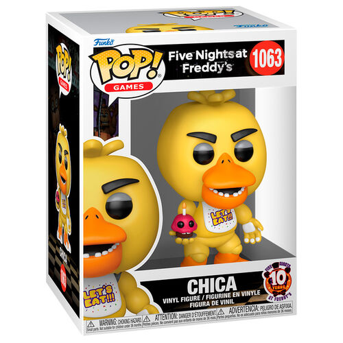 * PRÉ-RESERVA * Funko POP! Games Five Nights At Freddy's Chica #1063