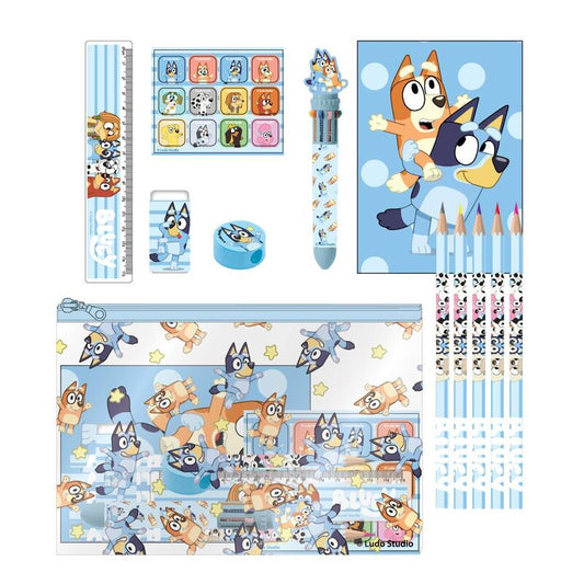 Set de papelería Cerdá Bluey