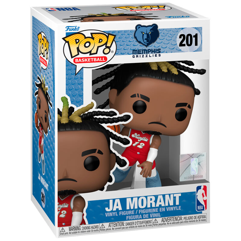 Funko POP! Basketball NBA Memphis Grizzlies Ja Morant (2024 City Edition Uniform) #201