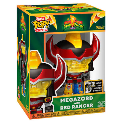 * PRÉ-RESERVA * Funko Bitty POP! Bitty Bot Power Rangers Megazord with Red Ranger