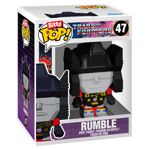 Funko Bitty POP! Bitty Bot Transformers Soundwave with Rumble