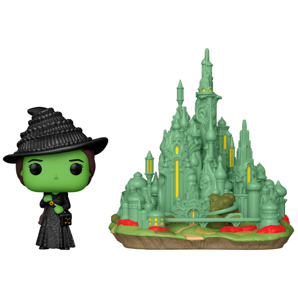 * PRÉ-RESERVA * Funko POP! Town Movies Wicked Elphaba With The Emerald City #44