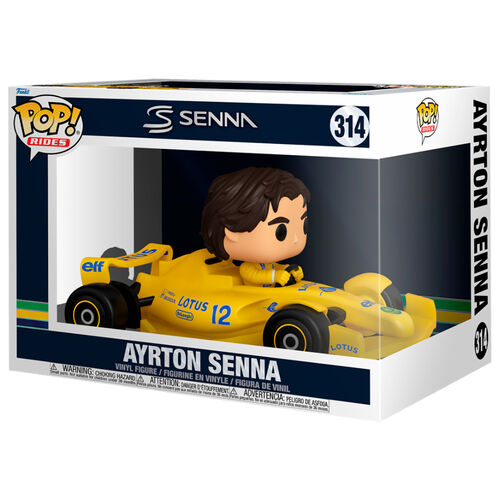 * PRÉ-RESERVA * Funko POP! Rides Racing Senna Ayrton Senna #314