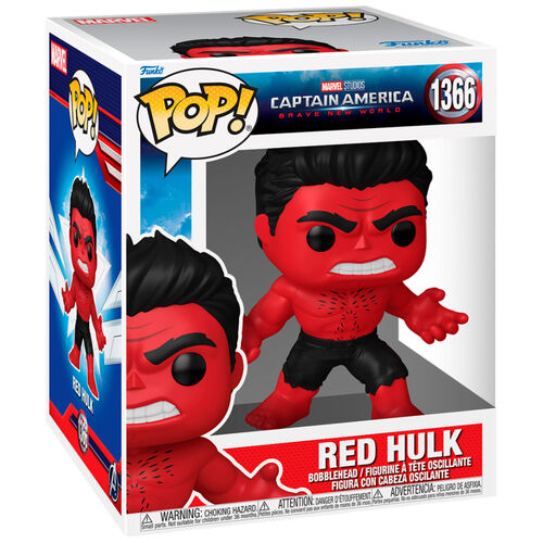 Funko POP! Marvel Studios Captain America Brave New World Red Hulk 6" #1366