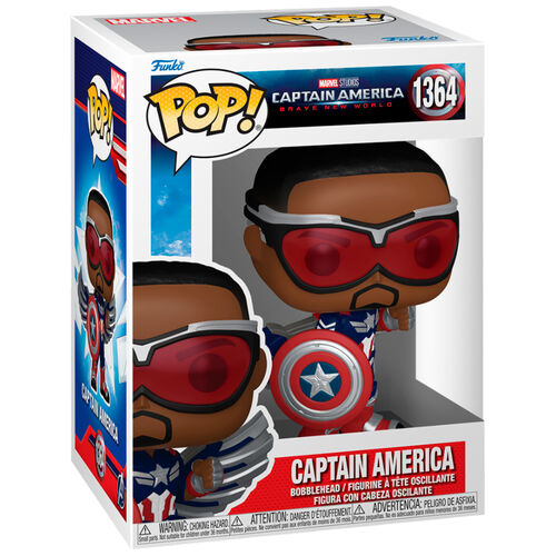 Funko POP! Marvel Studios Captain America Brave New World Captain America #1364