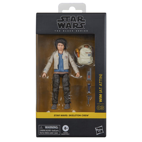 Figura de la tripulación esquelética de Star Wars de Hasbro, Wim At Attin, 15 cm
