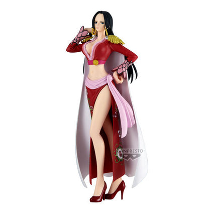 Figura de Boa Hancock de One Piece con brillo y glamour de Banpresto de 22 cm