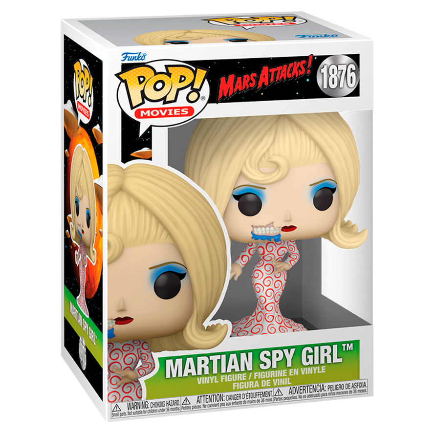 Funko POP! Movies Mars Attacks! Martian Spy Girl #1876