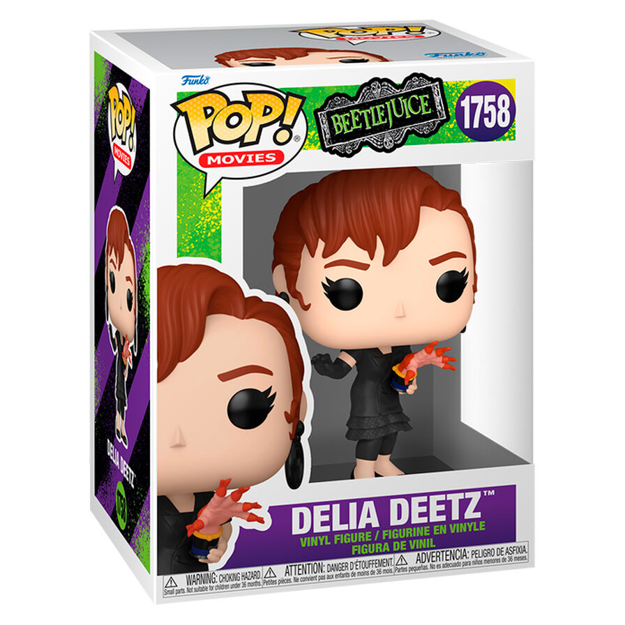 * PRÉ-RESERVA * Funko POP! Movies Beetlejuice Delia Deetz #1758