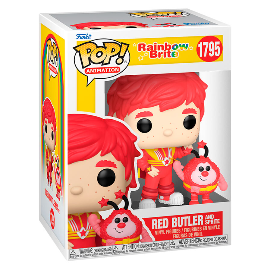 * PRÉ-RESERVA * Funko POP! Animation Rainbow Brite Red Butler and Sprite #1795