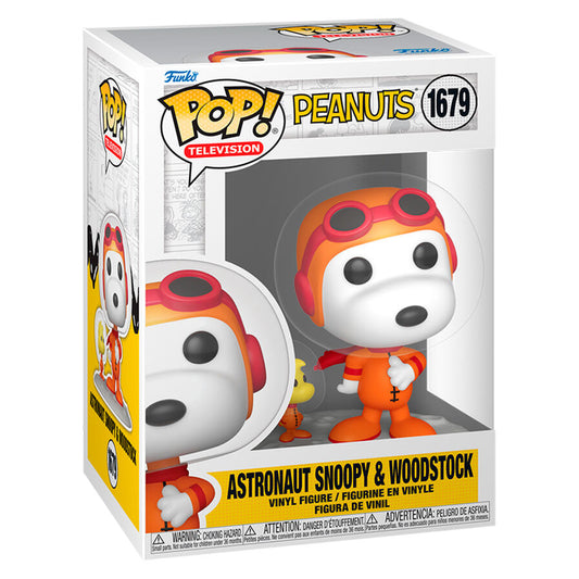 * PRÉ-RESERVA * Funko POP! Television Peanuts Astronaut Snoopy & Woodstock #1679