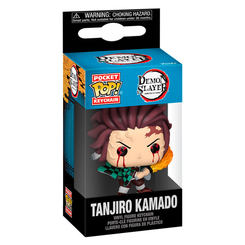 Funko Pocket POP! Keychain Animation Demon Slayer Tanjiro Kamado (Sun Breathing)