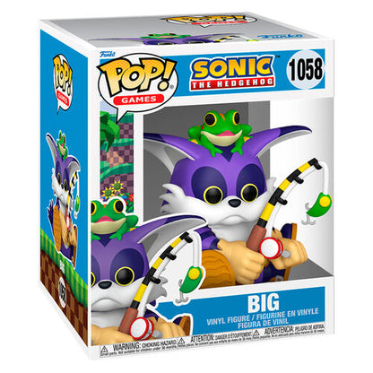 * PRÉ-RESERVA * Funko POP! Games Sonic The Hedgehog Big 6" #1058