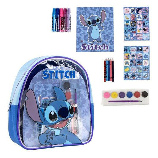 Set de papelería Cerdá + Mochila Stitch Disney