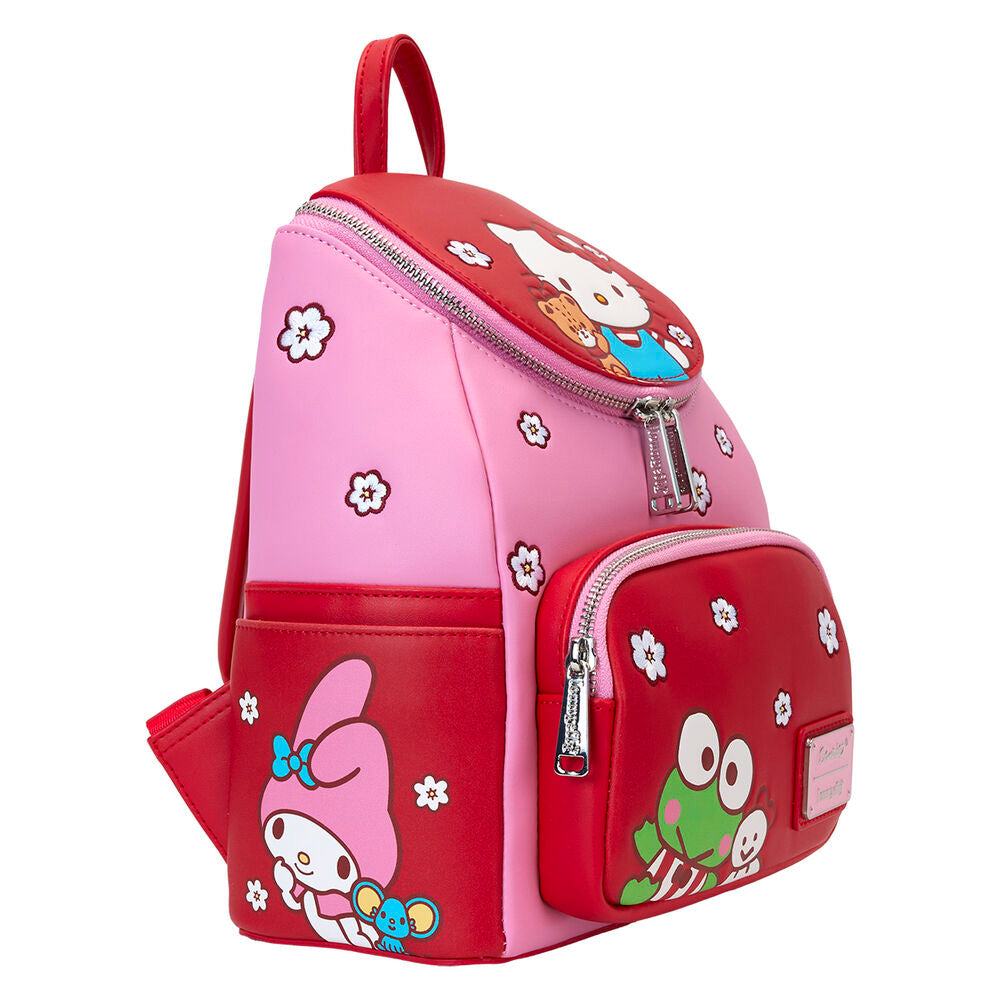 Loungefly Mochila Hello Kitty and Friends  26cm