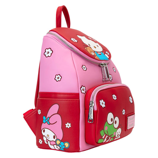 Loungefly Mochila Hello Kitty and Friends  26cm