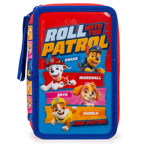 Estuche triple para lápices de la Patrulla Canina de CYP Brands