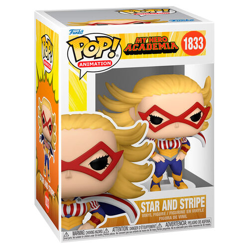 * PRÉ-RESERVA * Funko POP! Animation My Hero Academia Star and Stripe #1833