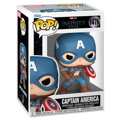 * PRÉ-RESERVA * Funko POP! Marvel The Infinity Saga Captain America #1476