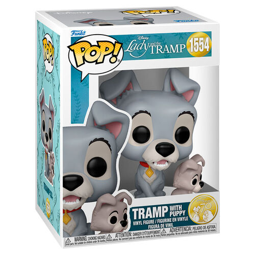 Funko POP! Disney Lady and the Tramp Tramp with Puppy #1554