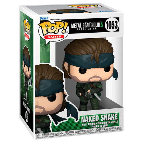 Funko Pop! Games Metal Gear Solid Snake Eater Naked Snake #1053