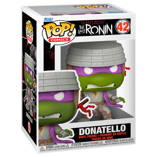 * PRÉ-RESERVA * Funko Pop! Comics Teenage Mutant Ninja Turtles The Last Ronin Donatello #42