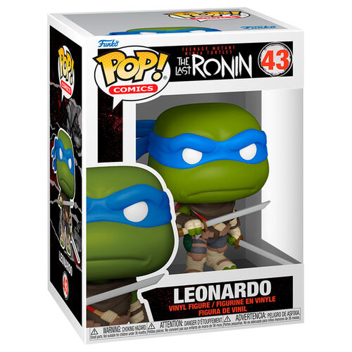 * PRÉ-RESERVA * Funko Pop! Comics Teenage Mutant Ninja Turtles The Last Ronin Leonardo #43