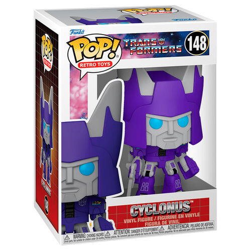 * PRÉ-RESERVA * Funko Pop! Retro Toys Transformers Cyclonus #148