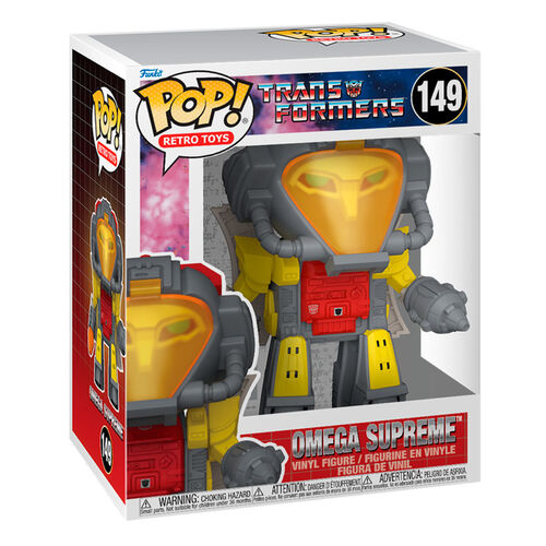 * PRÉ-RESERVA * Funko Pop! Retro Toys Transformers Omega Supreme 6" #149 (Super Sized POP!)