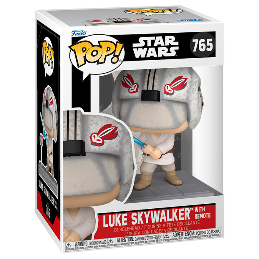 * PRÉ-RESERVA * Funko POP! Star Wars Luke Skywalker with Remote #765