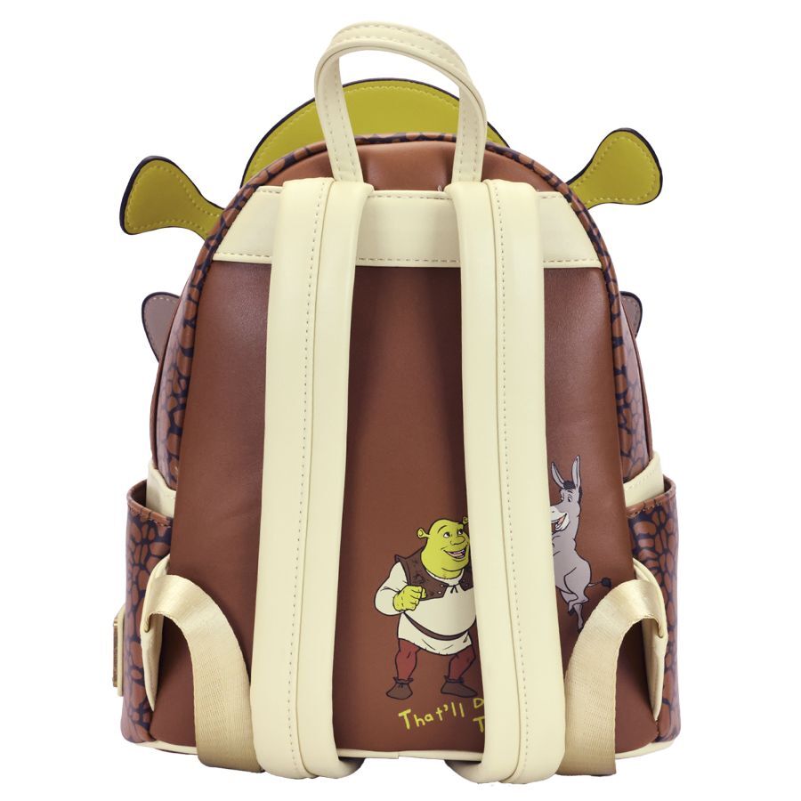 Loungefly Mochila Shrek & Donkey Shrek  31cm