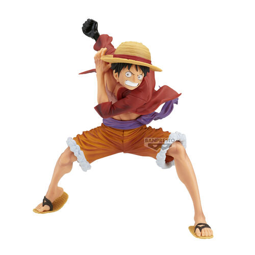 Figura Banpresto One Piece Maximatic Monkey D Luffy versión A 21 cm