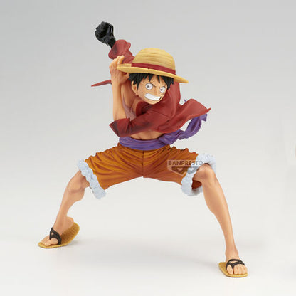 Figura Banpresto One Piece Maximatic Monkey D Luffy versión A 21 cm
