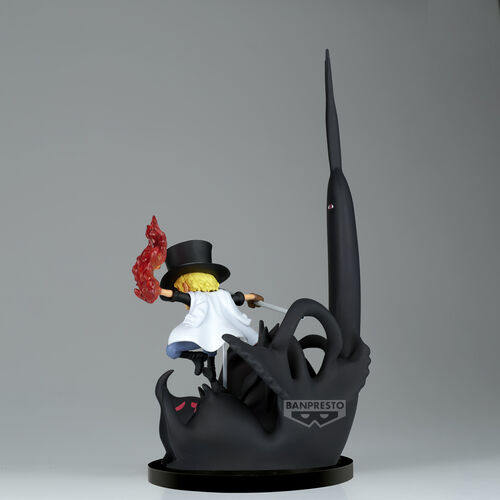 Figura coleccionable Banpresto One Piece Sabo &amp; Five Elders World de 14 cm