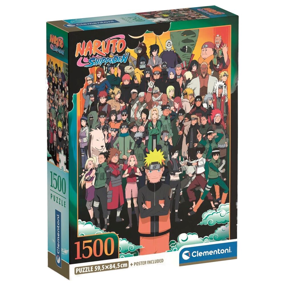 Clementoni Puzzle Naruto Shippuden 1500 peças
