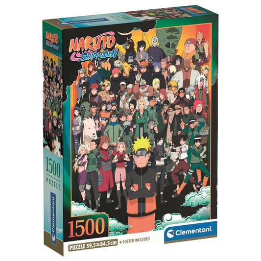 Clementoni Puzzle Naruto Shippuden 1500 peças