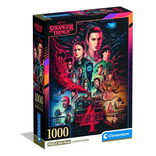 Clementoni Puzzle Stranger Things 1000 peças