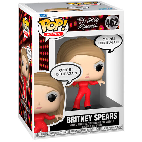 * PRÉ-RESERVA * Funko POP! Rocks Britney Spears Britney Spears #462